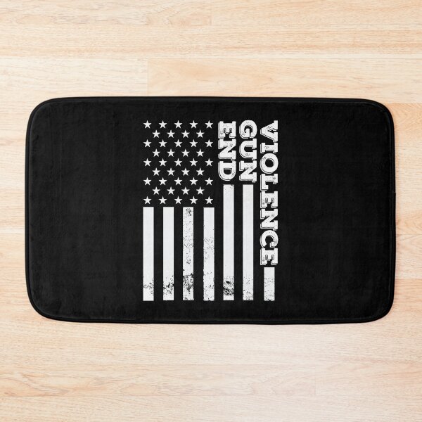 Item preview, End Gun Violence Anti Guns Quotes Wear Orange American Flag designed and sold by JooArtPrints  ★★★★★.