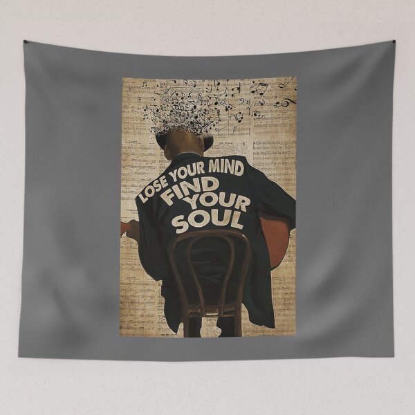 Item preview, Lose Your Mind Find Your Soul, Music Poster Classic designed and sold by AlbaMante.