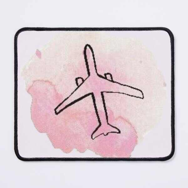 Item preview, Airplane -pink - travel  designed and sold by itsmemaytal.