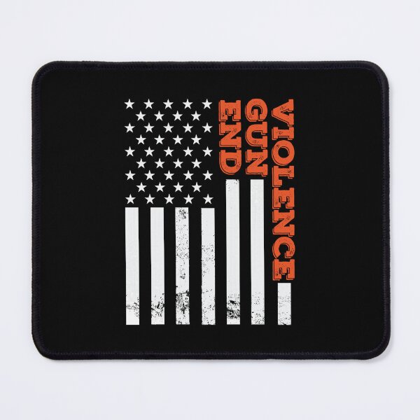 Item preview, End Gun Violence Anti Guns Quotes American Flag designed and sold by JooArtPrints ★★★★★.