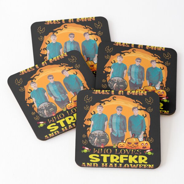 Item preview, Just A Man Who Loves STRFK And Halloween.png designed and sold by AlexisOrtega69.