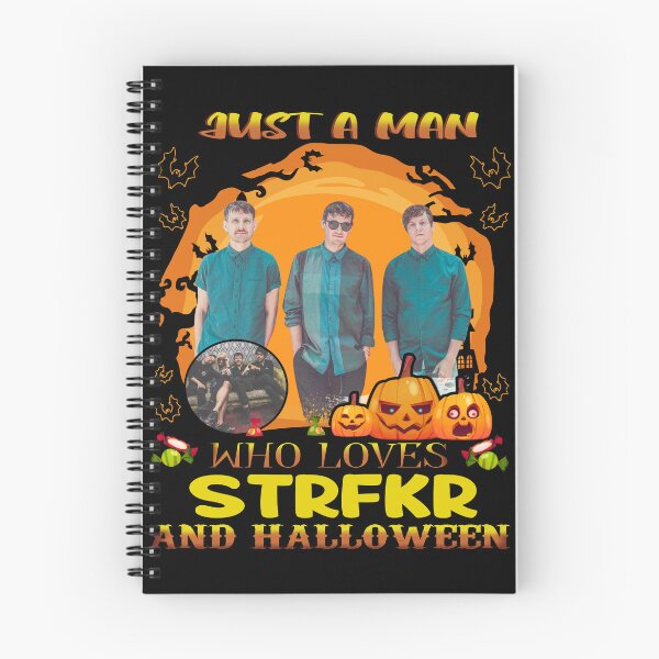 Item preview, Just A Man Who Loves STRFK And Halloween.png designed and sold by AlexisOrtega69.