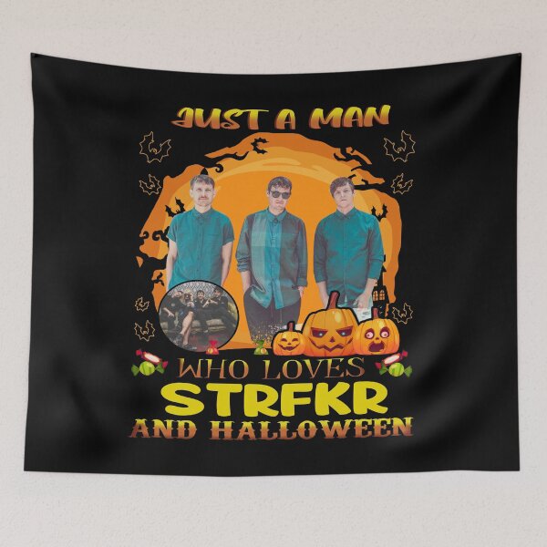 Item preview, Just A Man Who Loves STRFK And Halloween.png designed and sold by AlexisOrtega69.