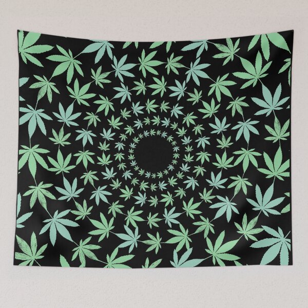 Item preview, The circle of chronic - Weed leaf design designed and sold by CabbageNClouds.