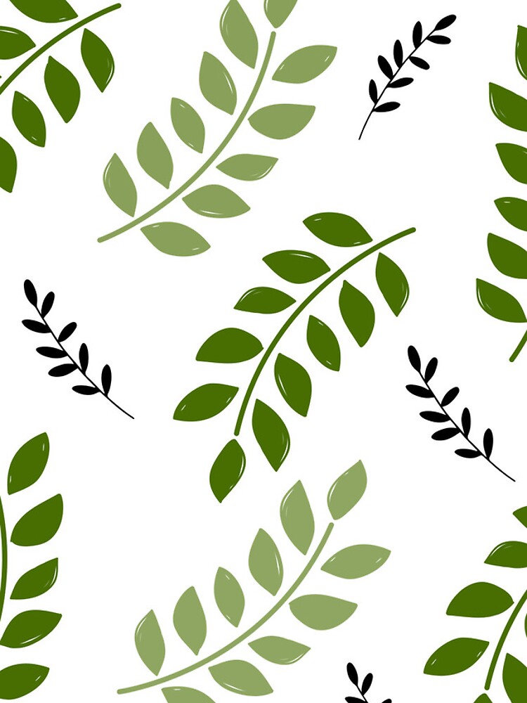 Thumbnail 5 of 5, iPhone Case, Basic Leaf Pattern designed and sold by UnicornTrinity.