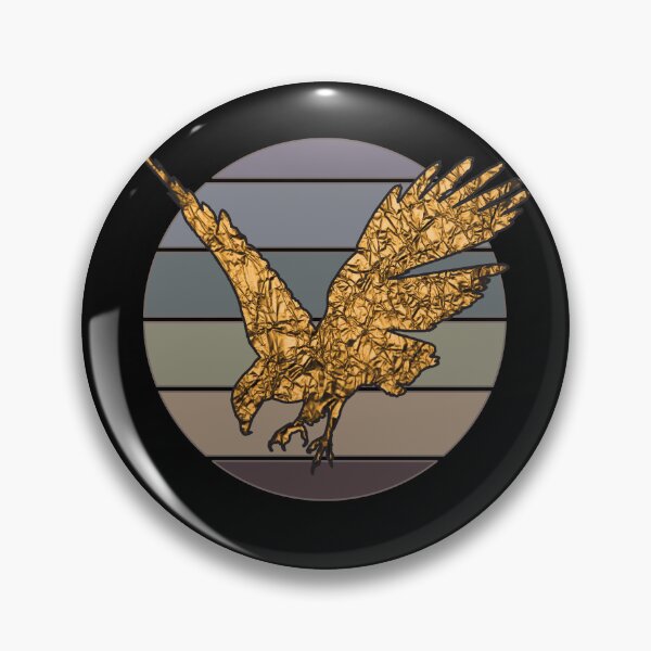 Artikelvorschau, Gold Leaf Landing Eagle Sunset  entworfen und verkauft von 69Designs-MP.