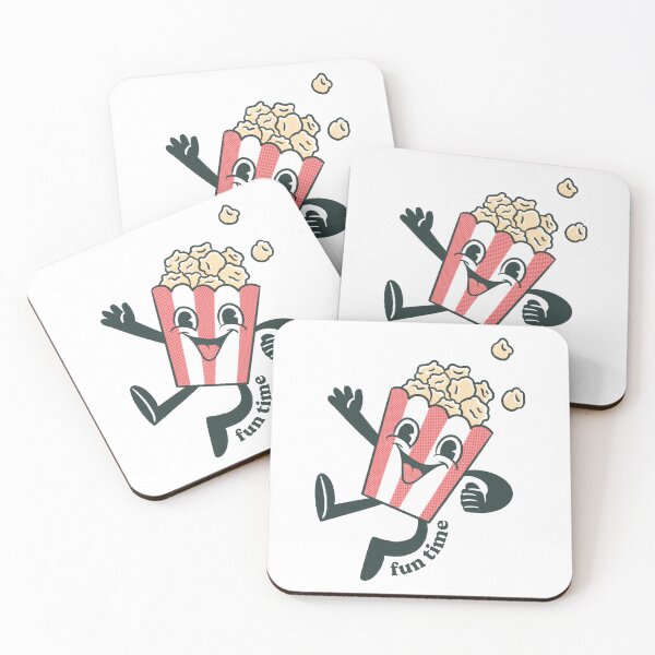 Item preview, Retro Popcorn Fun Time  designed and sold by Naeshastore.