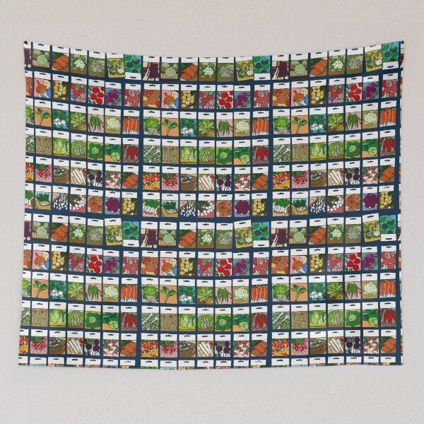 Item preview, Vegetable seeds pattern designed and sold by m-lapino.