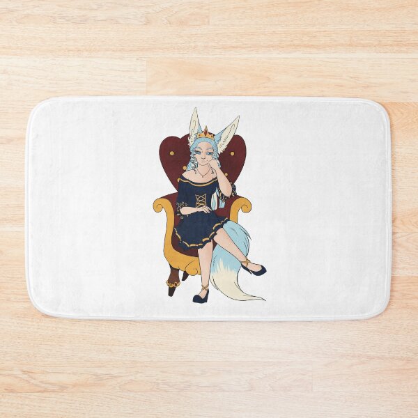 Item preview, Wolf girl sitting on a throne designed and sold by Kristoffersson.
