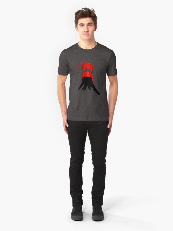 Alternate view of The Broken Face Slim Fit T-Shirt