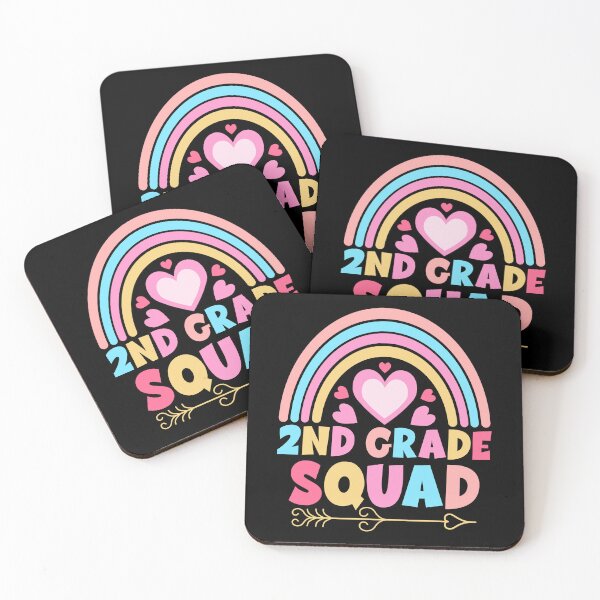 Item preview, 2nd Grade Squad Cute Rainbow Teacher Student Team Back To School T-shirt  designed and sold by KGN  CREATIVITY.