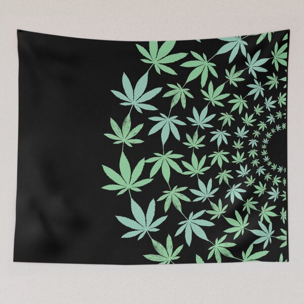 Item preview, Chronic black hole - Weed leaf design designed and sold by CabbageNClouds.