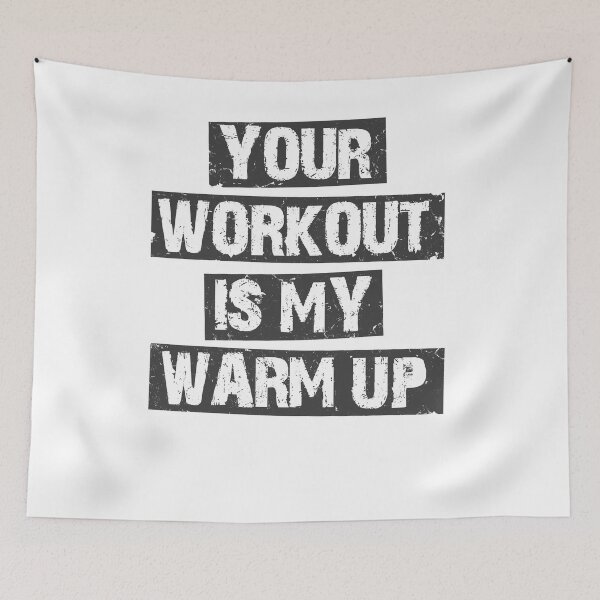 Item preview, Your workout is my warm up designed and sold by polygrafix.