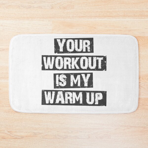 Item preview, Your workout is my warm up designed and sold by polygrafix.