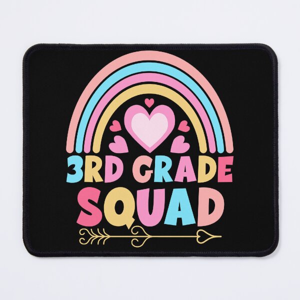 Item preview, 3rd Grade Squad Cute Rainbow Teacher Student Team Back To School T-shirt designed and sold by KGN CREATIVITY.