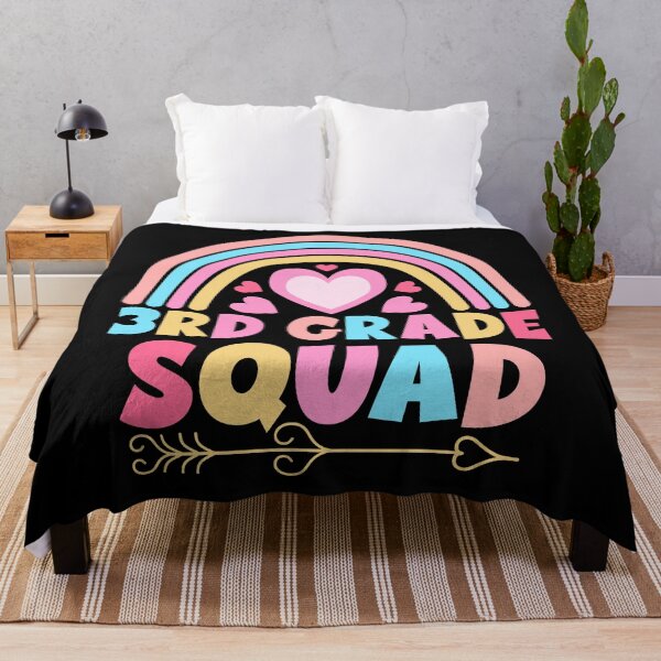 Item preview, 3rd Grade Squad Cute Rainbow Teacher Student Team Back To School T-shirt  designed and sold by KGN  CREATIVITY.