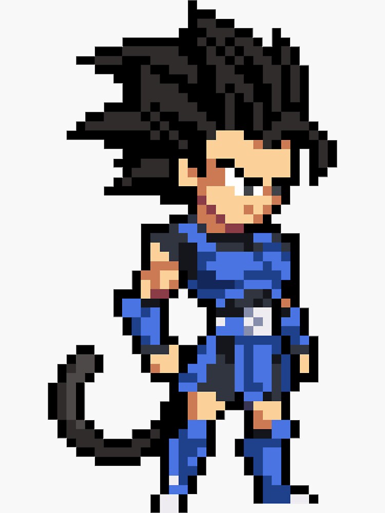 Shallot Super Saiyan Blue Pixel Edition | Sticker