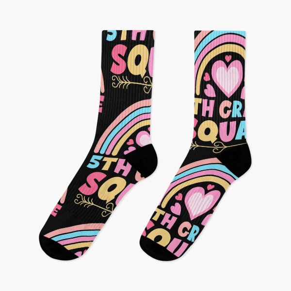 Item preview, 5th Grade Squad Cute Rainbow Teacher Student Team Back To School T-shirt  designed and sold by KGN  CREATIVITY.