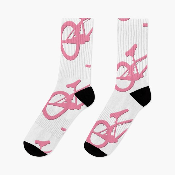 Item preview, BMX, Pink Bicycle in Grey Background designed and sold by MyArt23.