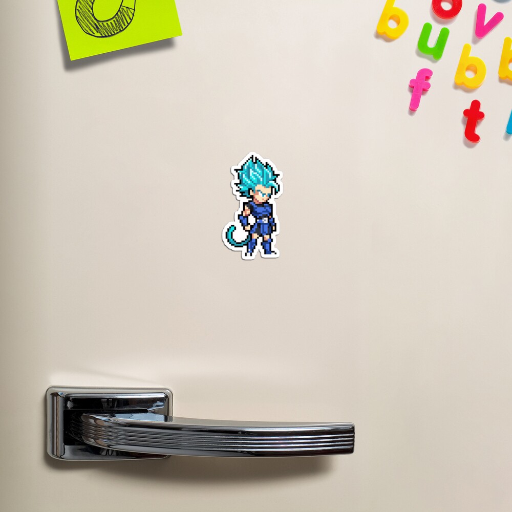 Shallot Super Saiyan Blue Pixel Edition | Sticker