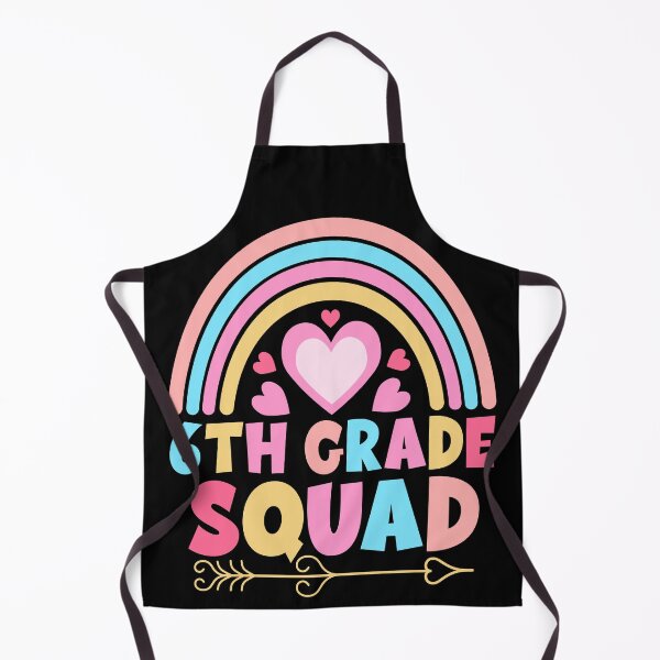 Item preview, 6th Grade Squad Cute Rainbow Teacher Student Team Back To School T-shirt designed and sold by KGN CREATIVITY.