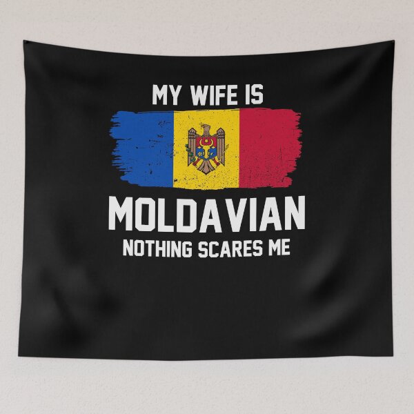 Item preview, My Wife is Moldavian Nothing Scares Me designed and sold by FanaticTee.