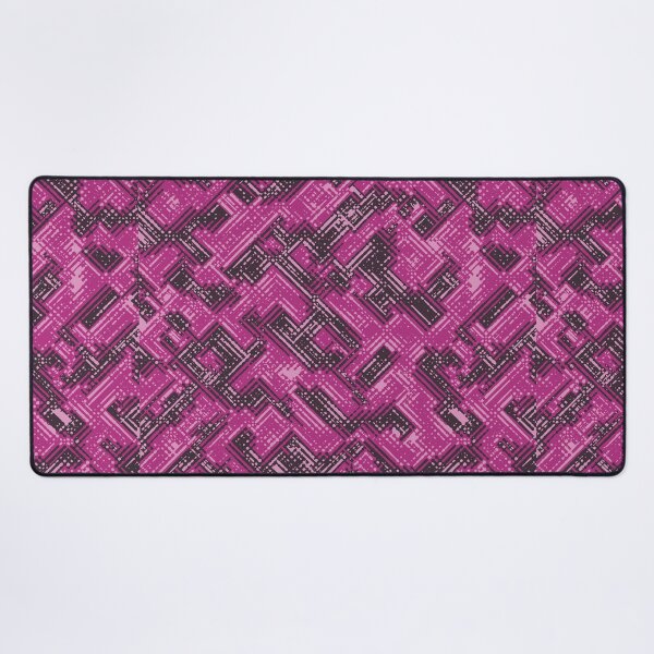 Item preview, Pink Camouflage Digital Lines Camo Patterns in Pink and Purple Shades designed and sold by ShopieHome.
