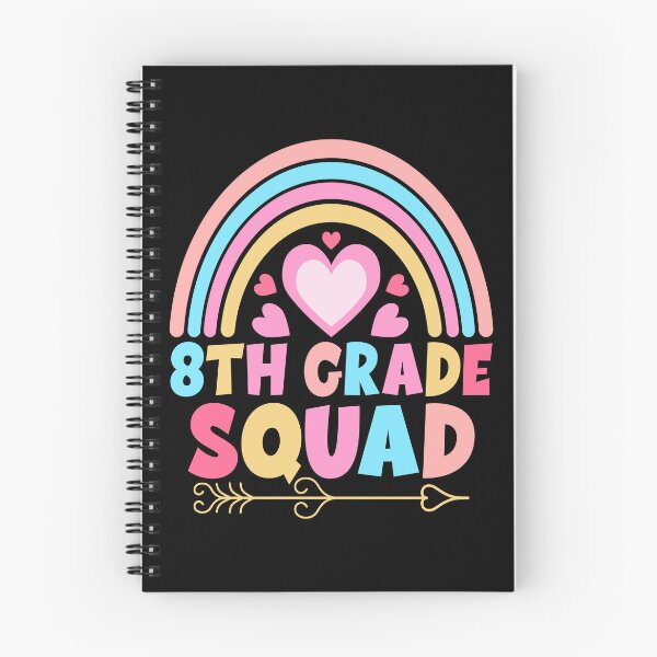 Item preview, 8th Grade Squad Cute Rainbow Teacher Student Team Back To School T-shirt  designed and sold by KGN  CREATIVITY.