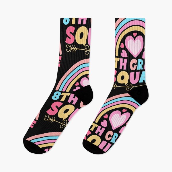 Item preview, 8th Grade Squad Cute Rainbow Teacher Student Team Back To School T-shirt  designed and sold by KGN  CREATIVITY.