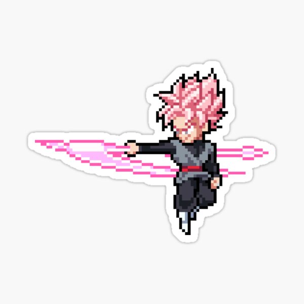 Goku Black Rose 1 Pixel Edition