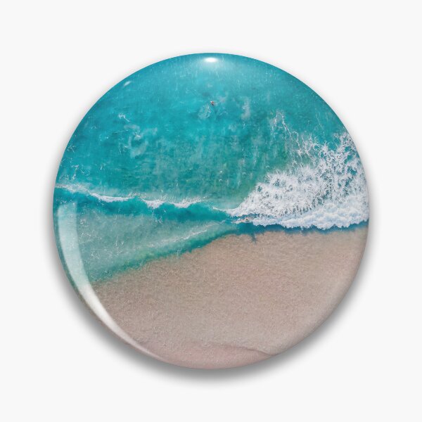 Item preview, Beach water colour fade over pink sand designed and sold by Beach-Designs.