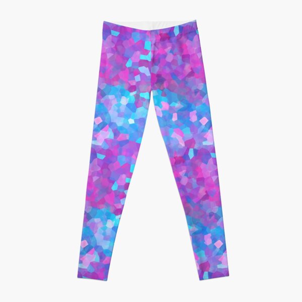 Pink Sparkly Holographic Leggings for Sale by SaradaBoru