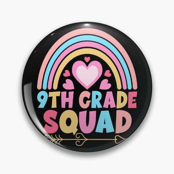 Item preview, 9th Grade Squad Cute Rainbow Teacher Student Team Back To School T-shirt  designed and sold by KGN  CREATIVITY.