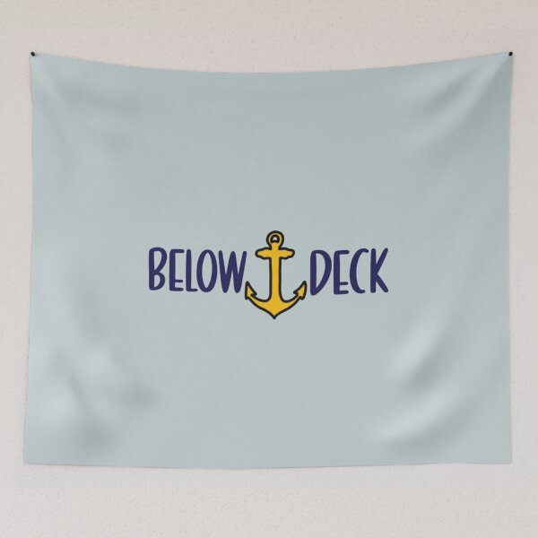 Item preview, Below Deck dark blue designed and sold by LauraGould.