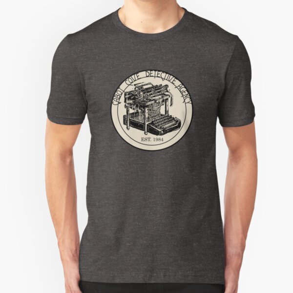 Cabot Cove Detective Agency Slim Fit T-Shirt