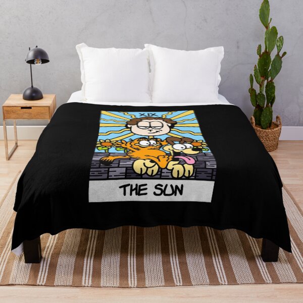 Item preview, the sun tarot card but it's garfield designed and sold by Bruceka98.