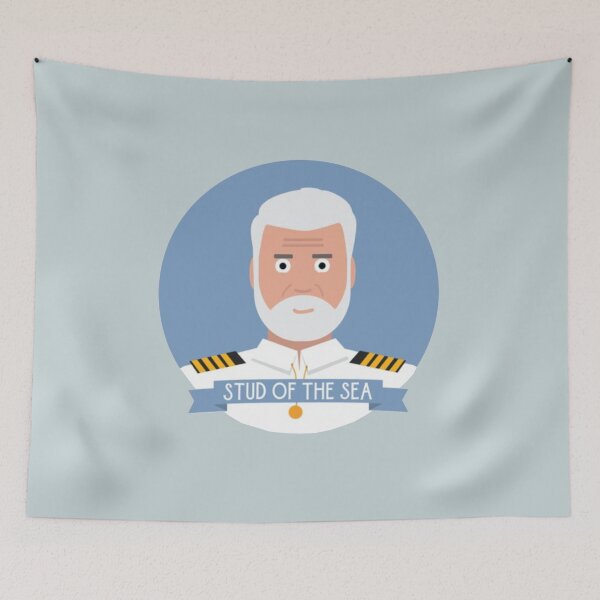 Item preview, Captain Lee - Stud of the Sea designed and sold by LauraGould.