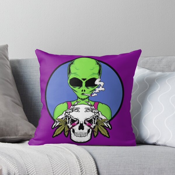 Item preview, Extraterrestrial Stoner designed and sold by CabbageNClouds.