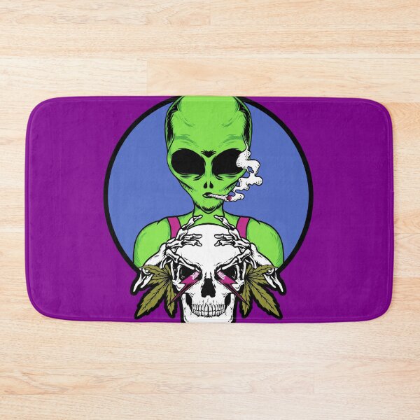 Item preview, Extraterrestrial Stoner designed and sold by CabbageNClouds.