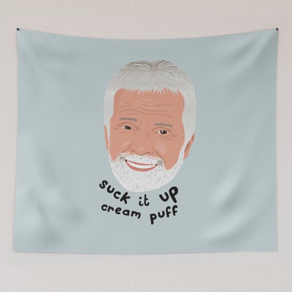 Item preview, Captain Lee - Suck It Up Cream Puff designed and sold by LauraGould.