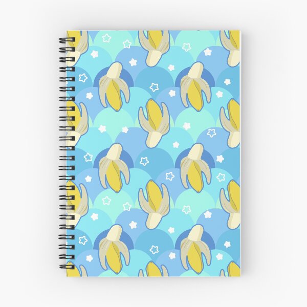 Item preview, Banana Blue Scale Pattern designed and sold by SaradaBoru.