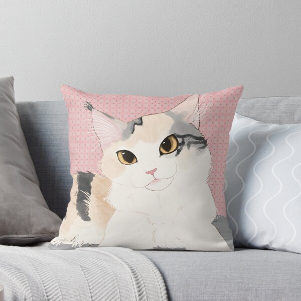 Item preview, Maine coon kitten silver tabby calico designed and sold by Kristoffersson.