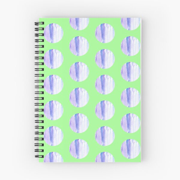 Item preview, Soft pastel watercolor circle pattern | blue and green dot pattern designed and sold by lausn.
