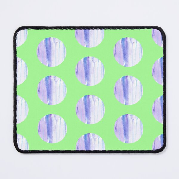 Item preview, Soft pastel watercolor circle pattern | blue and green dot pattern designed and sold by lausn.