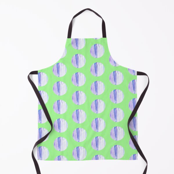 Item preview, Soft pastel watercolor circle pattern | blue and green dot pattern designed and sold by lausn.