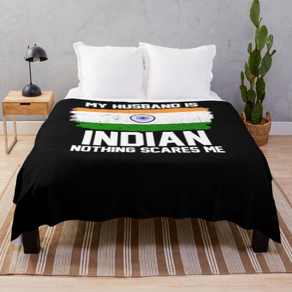 Item preview, My Husband is Indian Nothing Scares Me designed and sold by FanaticTee.