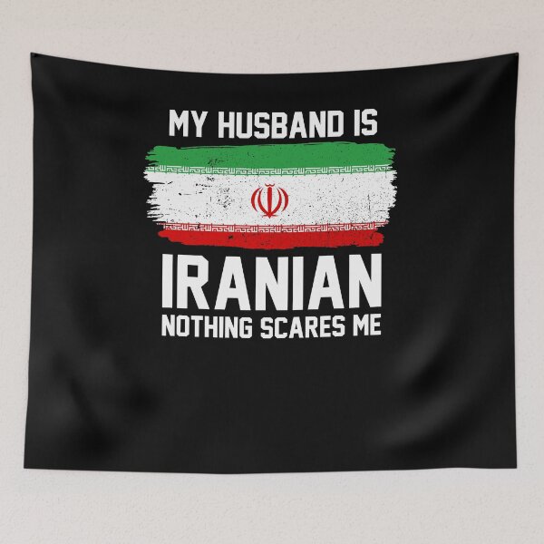 Item preview, My Husband is Iranian Nothing Scares Me designed and sold by FanaticTee.