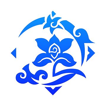 Imagen de la obra Genshin Impact Yelan Emblem de GachaSlave