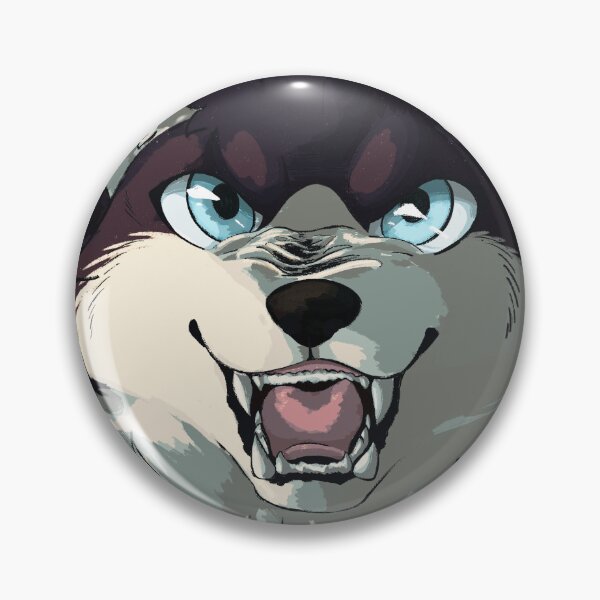 Item preview, Angry purple wolf with iceblue eyes designed and sold by Kristoffersson.
