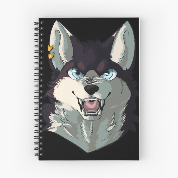 Item preview, Angry purple wolf with iceblue eyes designed and sold by Kristoffersson.